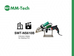 SWT-NS610B エクストルーション 溶接 銃 溶接 デモンストレーション 5-30mm 厚さの材料のシームレス 溶接