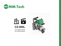 0.8-3mm CX500L ジオメンブレン溶接機（埋立地用）