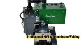 MM-Tech ジオメンブレン溶接機 高速 HDPE 溶接