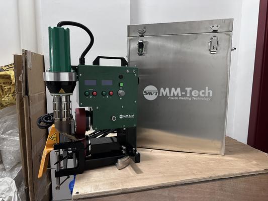 熱風溶接機 SWT-PAU テーブルタイプ PVC HDPE ターポリン溶接機 3600W