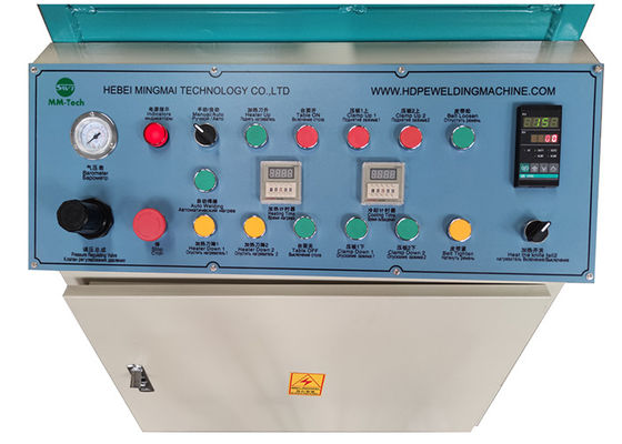 産業タンク シートのバット融接機械1500W DVS PPは溶接した