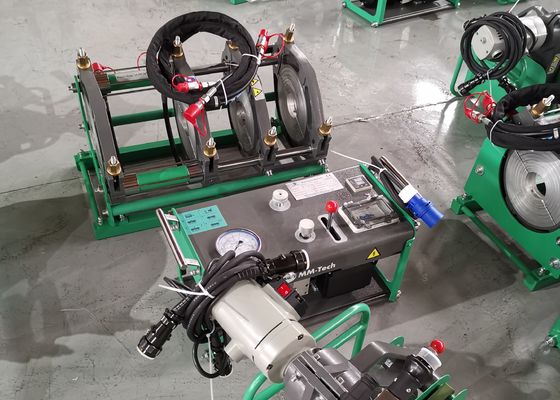 Hdpeの管のための200mmのバット融接機械