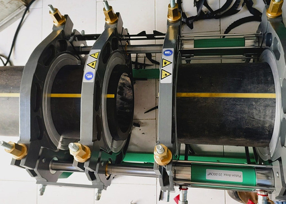 Polyfusionの管の油圧バット融接機械6.25kw