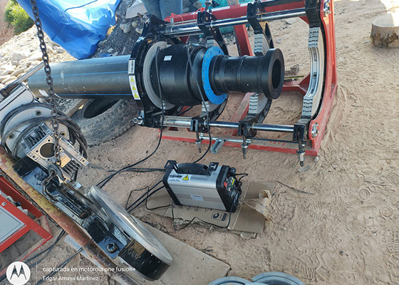 20-315mmのHDPEの作動すること容易な電子融接機械