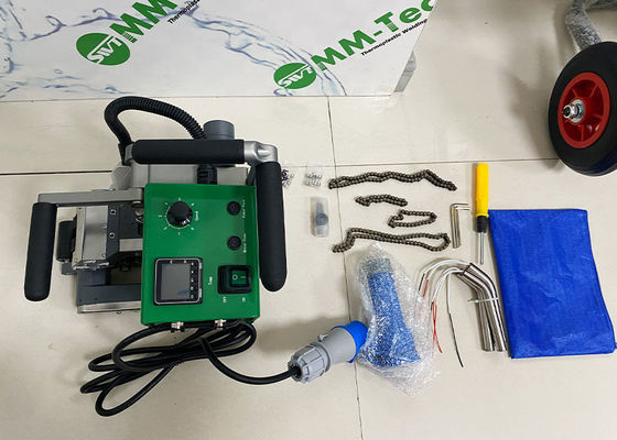220V ホットウェッジ溶接機 0.8-3.0mm HDPE PP PVC ジオメンブレンシール
