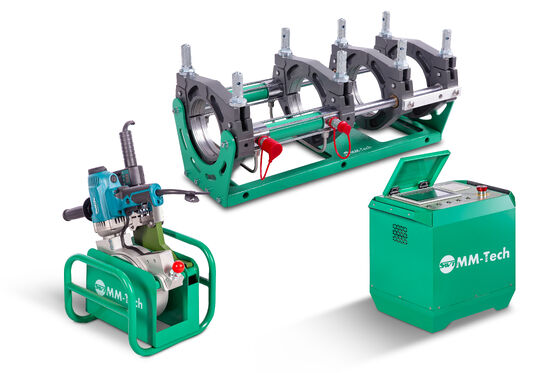 63mm-200mm Automatic CNC HDPE Butt Welding Machine 