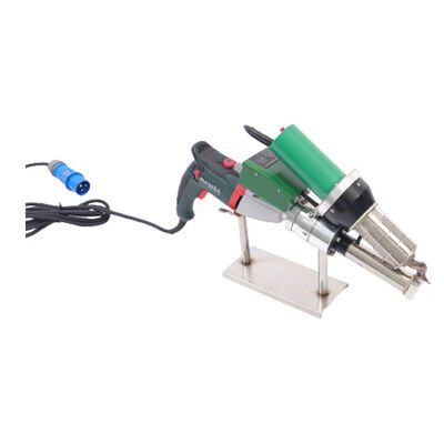メタボ モーター ハンド押出溶接機 3400W パワー 2.5kg/h 押出量 200-380℃ 加熱温度