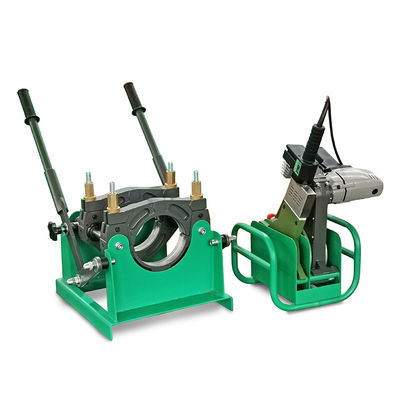 HDPEパイプ手動溶接機 デジタル表示 熱手動突合せ融着溶接機 40mm-110mm PEパイプ用