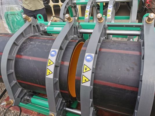 建築工事のための280mm-500mmのHDPEの管のバット融接機械