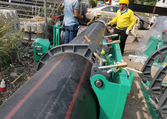 PE PPのHdpeのバット溶接機、Hdpeの管の溶接工200mm-450mm