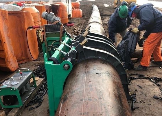 建築工事のための280mm-500mmのHDPEの管のバット融接機械