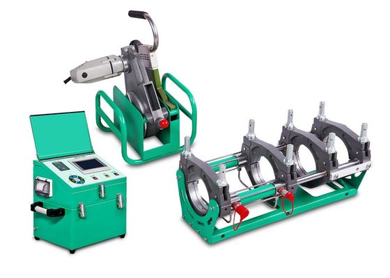 プラスチック溶接のHDPEの管のバット融接機械90mm-250mm