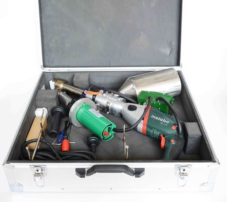 220V PE PP パイプグランブルエクストルーション溶接銃 8kg 1600W熱気力