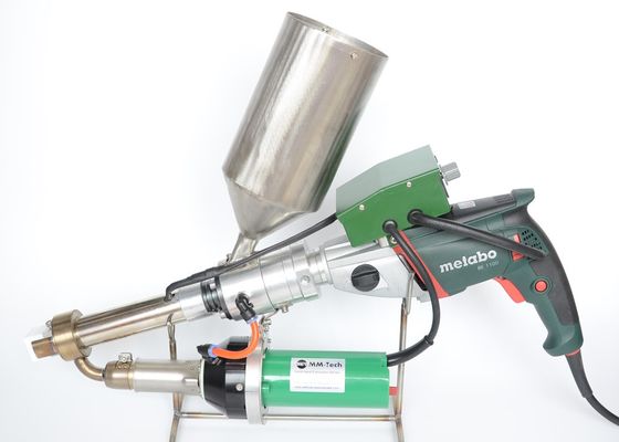 220V PE PP パイプグランブルエクストルーション溶接銃 8kg 1600W熱気力