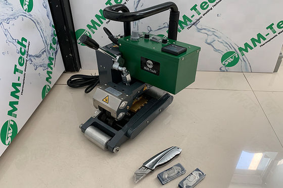 HDPE 0.2-2.0mmのセリウムの証明の熱いくさびのGeomembraneの溶接工