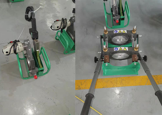 220V 50Hz 40-110mmのPEの管の手動バット融接機械