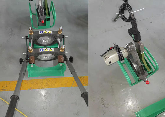 220V 50Hz 40-110mmのPEの管の手動バット融接機械