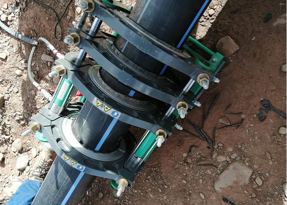 200-450mm 7つのクランプ油圧Hdpeの管のバット融接機械