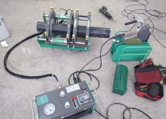 Peの管分野の熱い共同フランジのバット融合の溶接工2.3kw