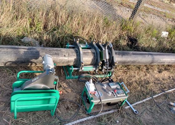 110mmのHdpeの多バット融合のPeの管の溶接機