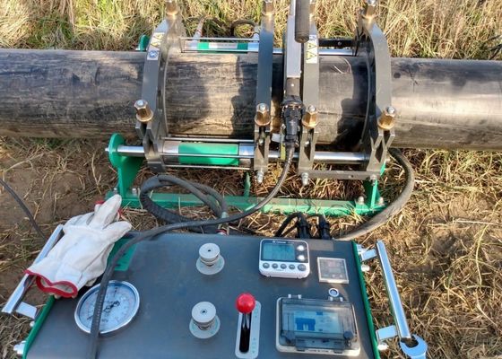 110mmのHdpeの多バット融合のPeの管の溶接機