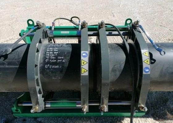 分野のHdpeのPeの管のガスの給水系統のための熱い共同Thermofusionの溶接機