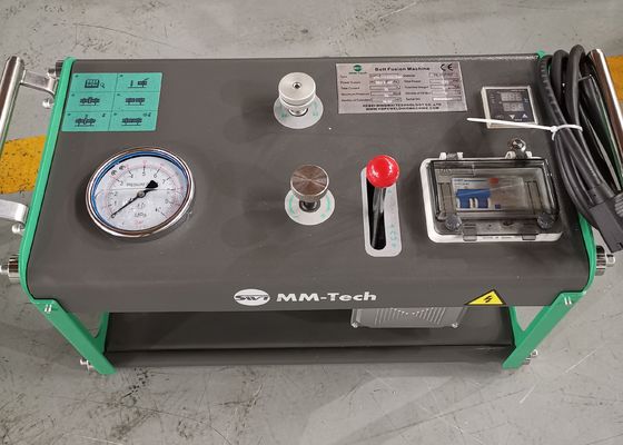 Hdpeの多管の手動バット融接機械