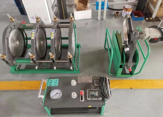 Hdpeの管のための200mmのバット融接機械