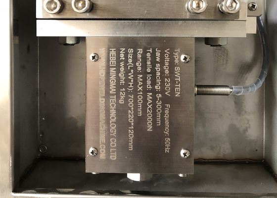2000N Hdpeのくさびの溶接工、Geomembraneのプラスチック溶接機