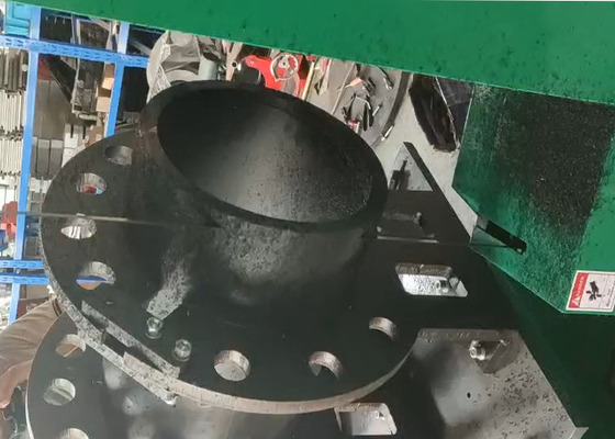 調節可能な角度630mmのプラスチック管の打抜き機3Kw