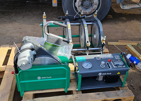 90-315mmのHdpeの管のThermofusionの溶接機