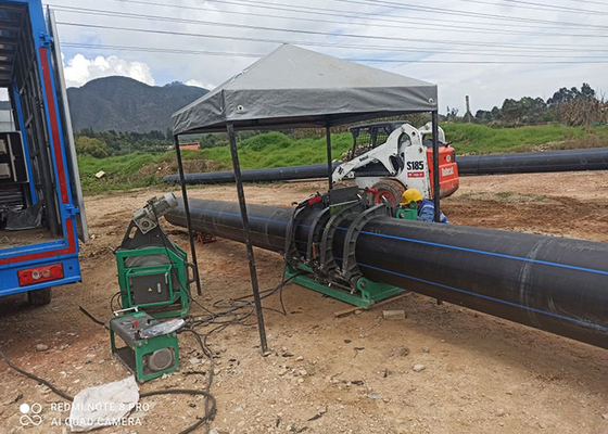 低雑音油圧バット融接機械を接合する315mmのHdpeの管