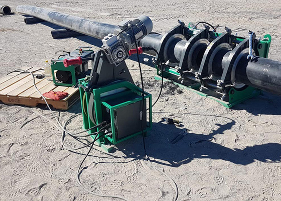 450mmのHdpeの油圧バット融接機械はセリウムを接合することを配管する