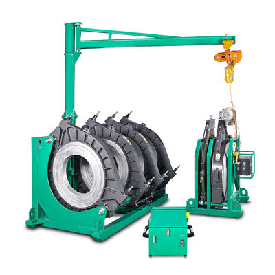 4つのリング自動HDPEの管のバット融接機械630mm-1200mm