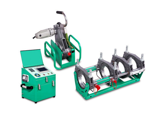 230V HDPEの管のバット融接機械油圧63mm-160mm