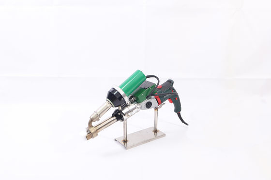 3mmのシートのGeomembraneの管のための800w手持ち型のプラスチック押出機